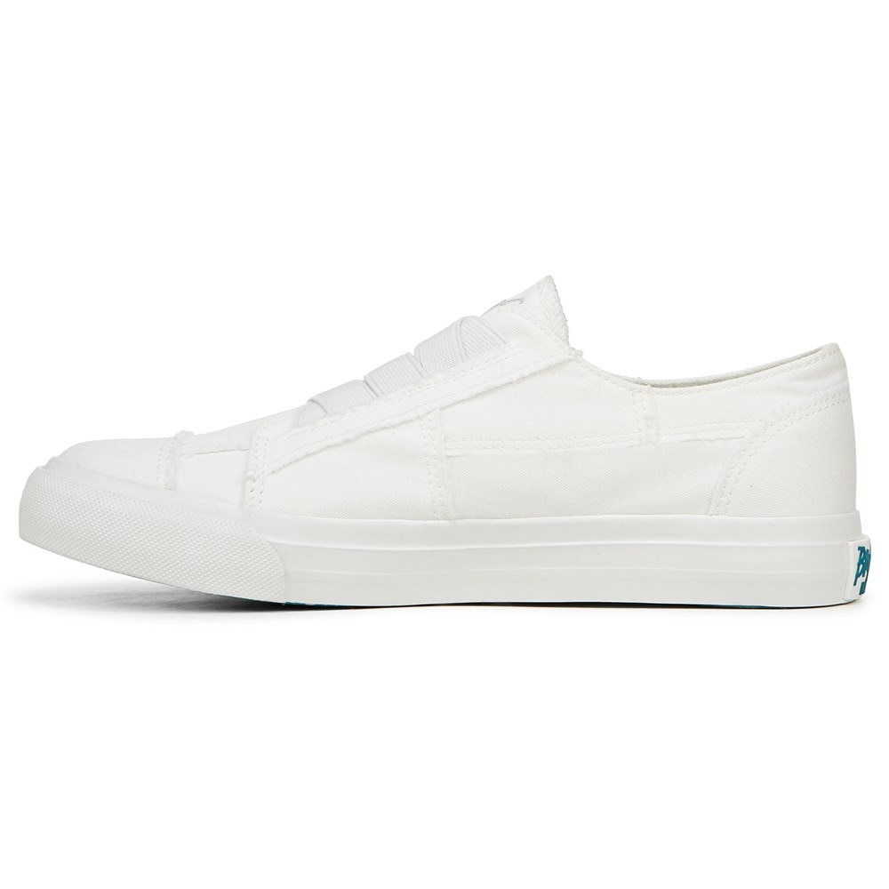 Blowfish Women\'s Marley Slip On Sneaker - White Canvas