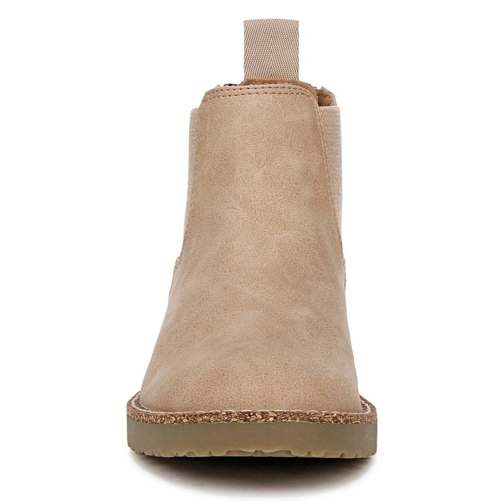 Blowfish Women\'s Chillin Chelsea Ankle Bootie - Cashew Faux Leather
