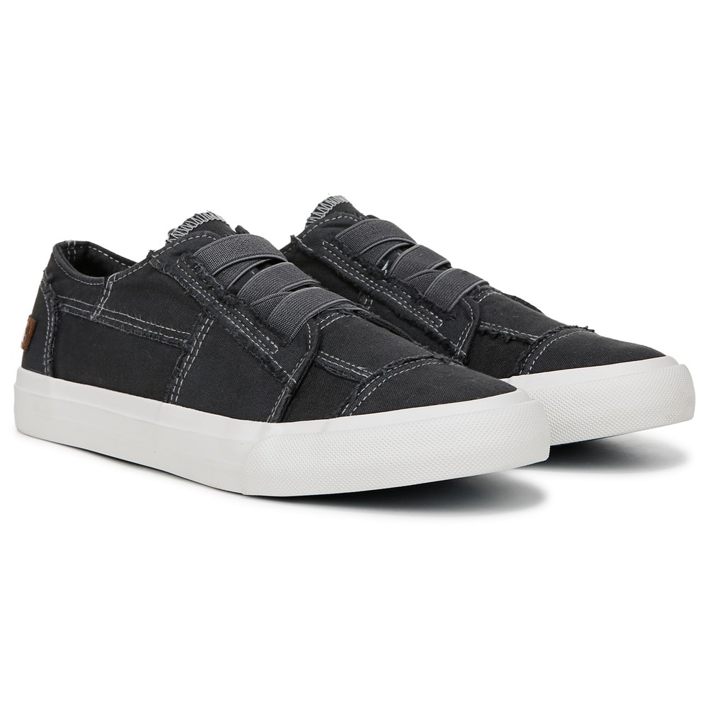 Blowfish Women's Marley Slip On Sneaker - Blue Tuna Canvas