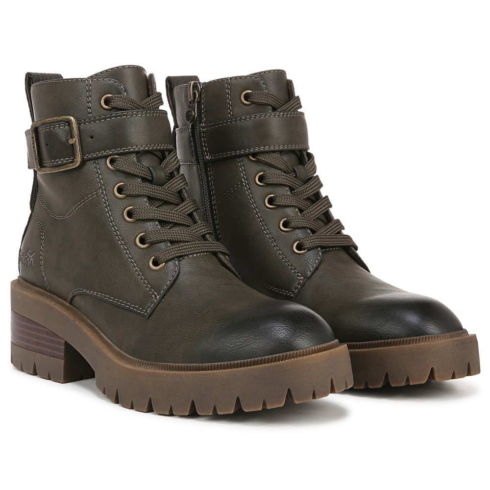 Blowfish Women's Jagger Lace up Bootie - Olive
