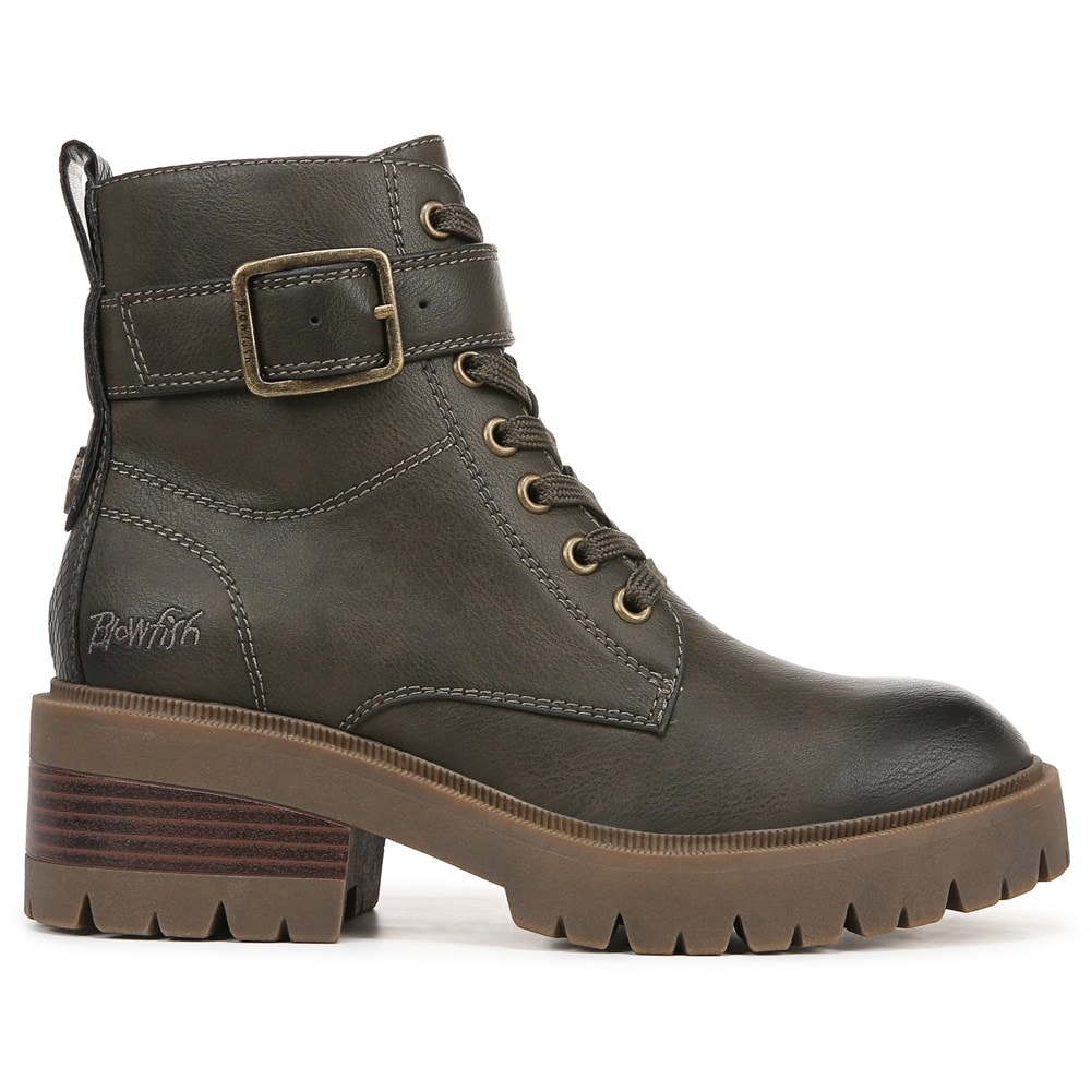Blowfish Women\'s Jagger Lace up Bootie - Olive
