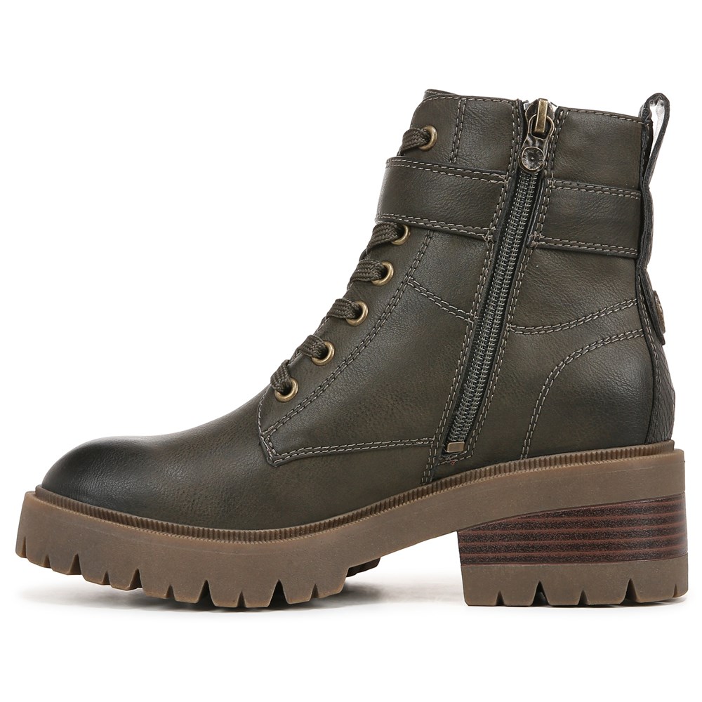 Blowfish Women\'s Jagger Lace up Bootie - Olive