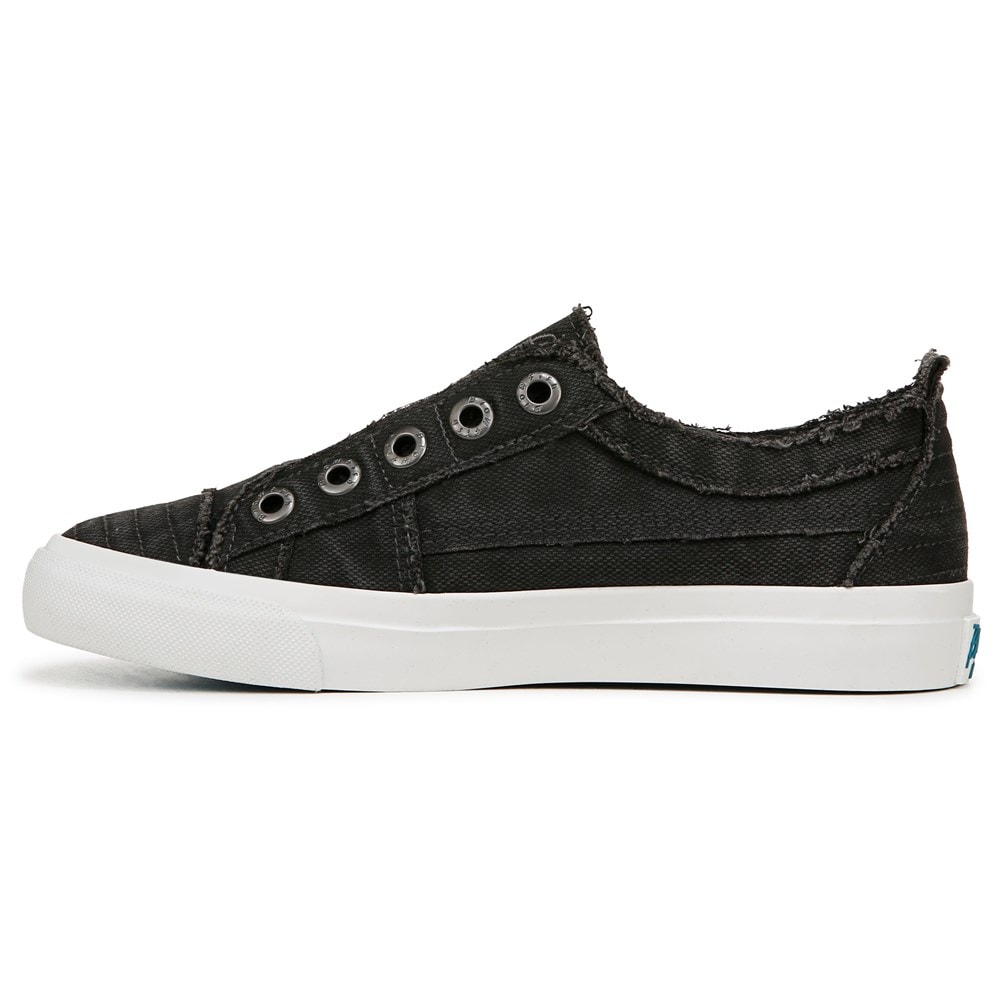 Blowfish Women\'s Play Slip On Sneaker - Black Canvas