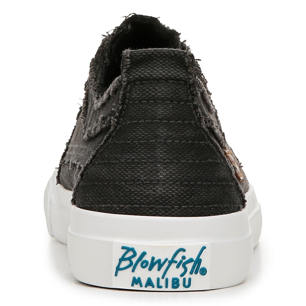 Blowfish Women\'s Play Slip On Sneaker - Black Canvas