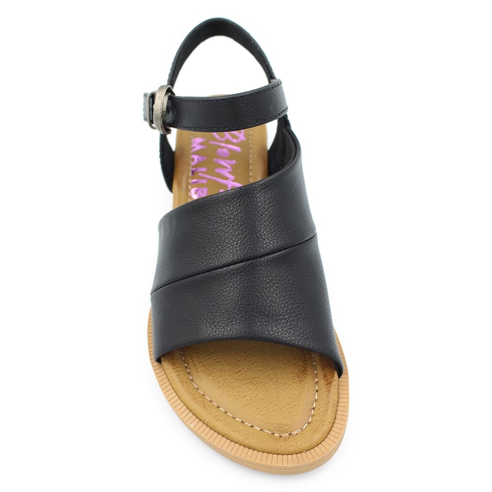 Blowfish Women\'s Ardice Sandal - Black Faux Leather