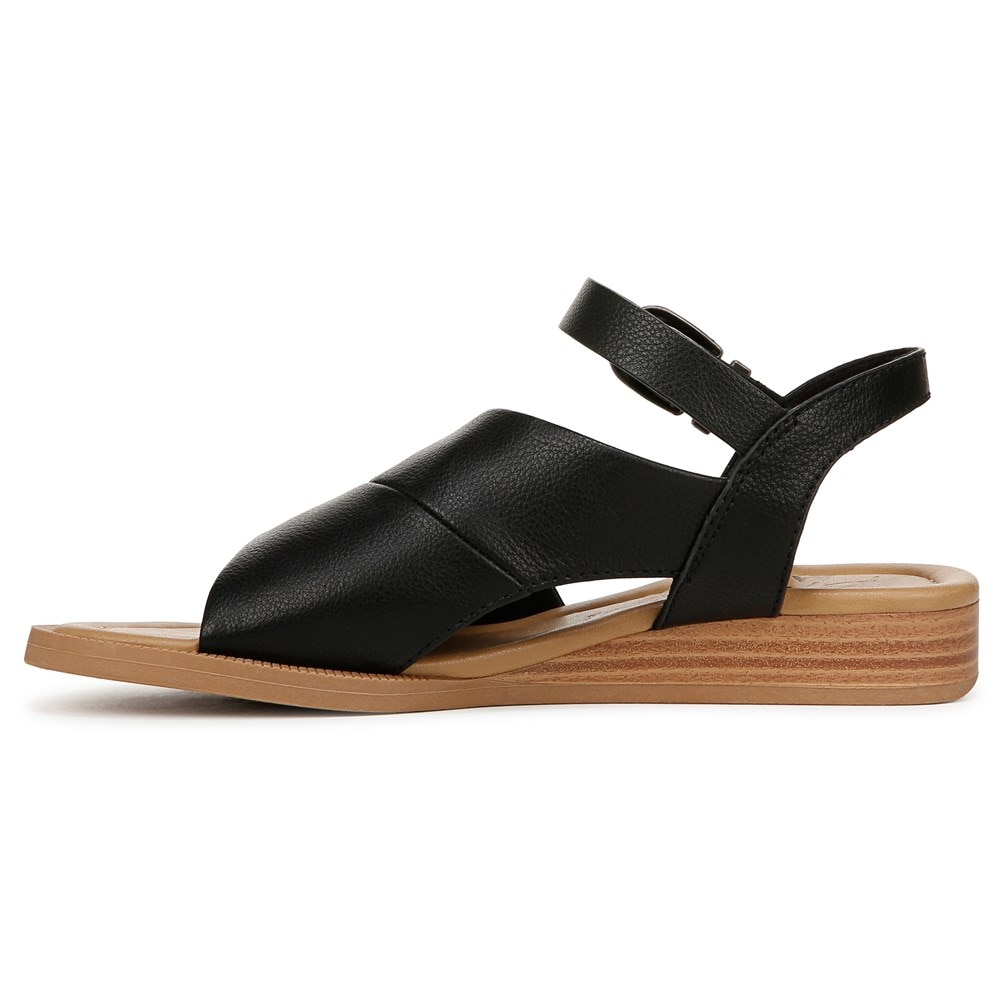 Blowfish Women\'s Ardice Sandal - Black Faux Leather
