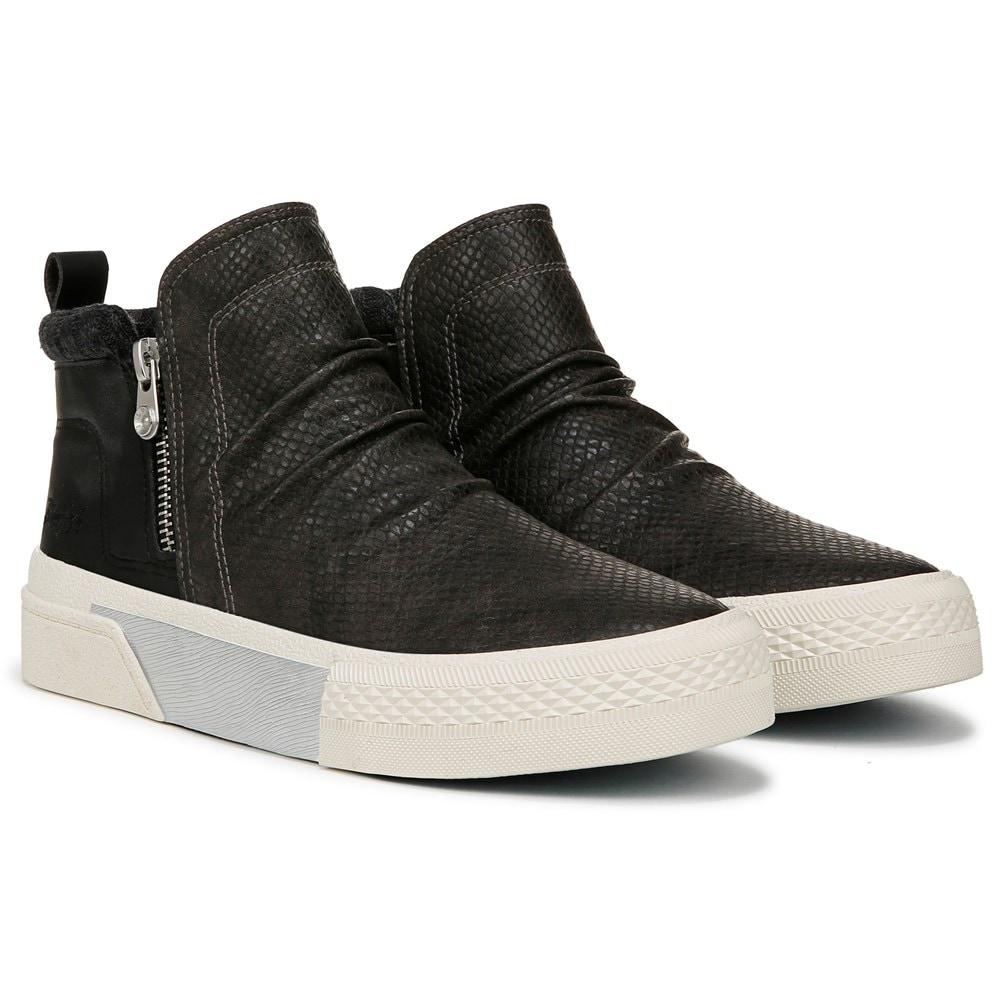 Blowfish Women's Walkabout Sneaker Bootie - Black Lizard Print
