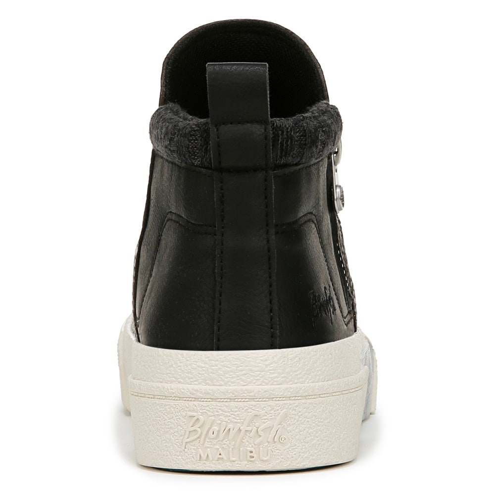 Blowfish Women\'s Walkabout Sneaker Bootie - Black Lizard Print