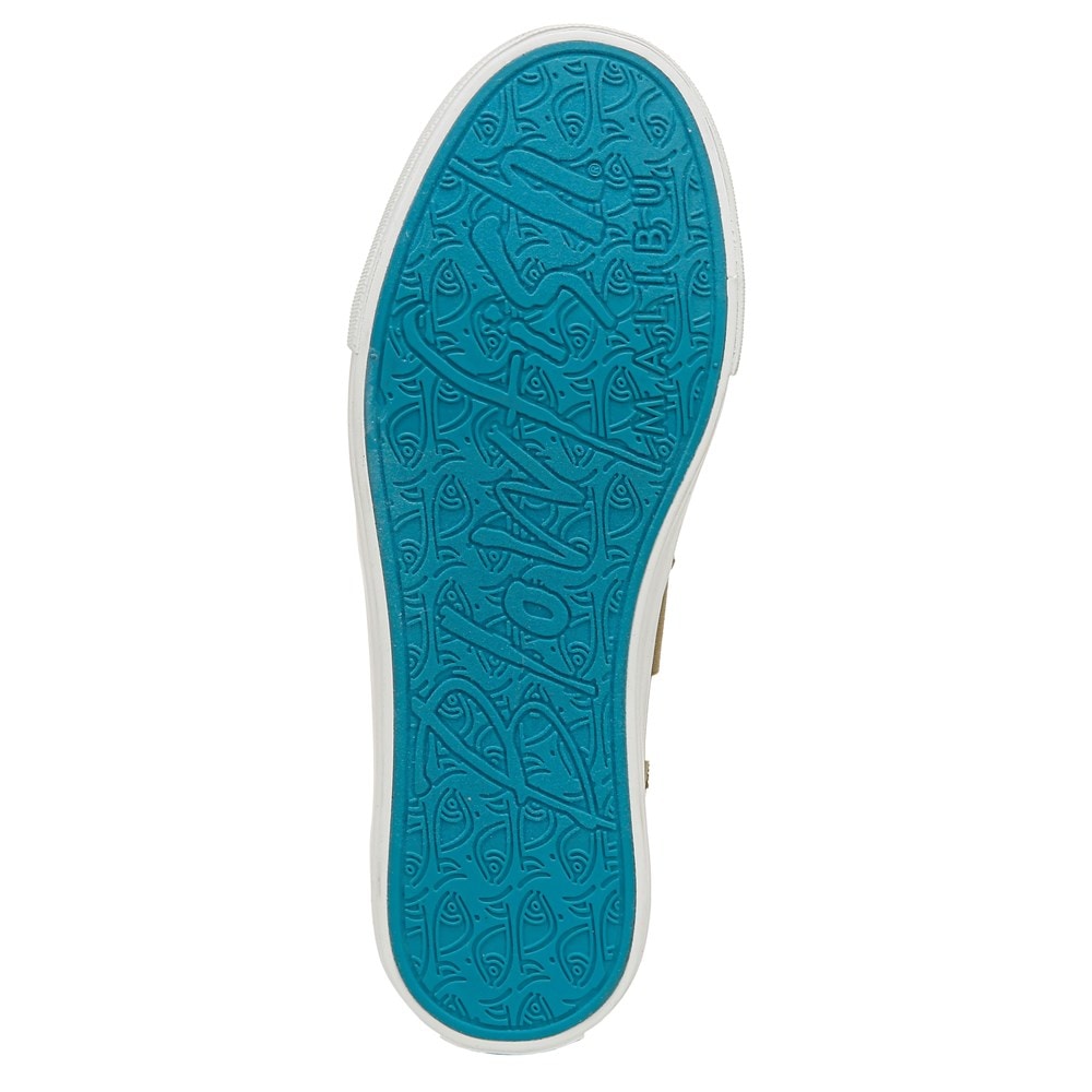 Blowfish Women\'s Marley Slip On Sneaker - Cream Coffee Canvas