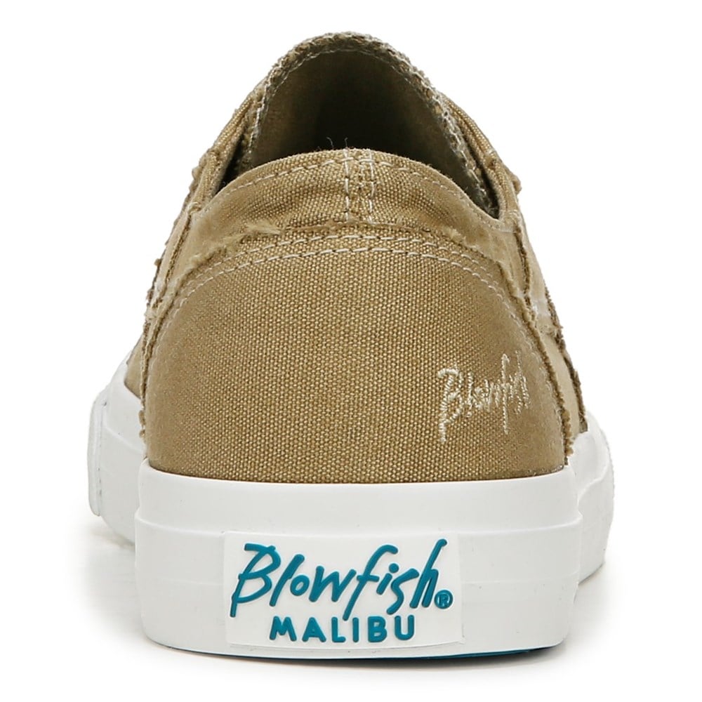 Blowfish Women\'s Marley Slip On Sneaker - Cream Coffee Canvas