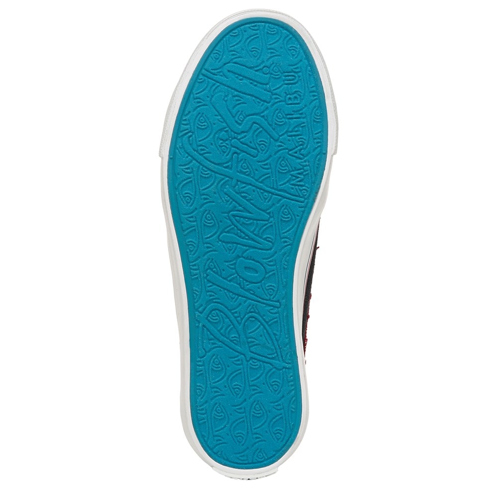 Blowfish Women\'s Play Slip On Sneaker - Navy Americana Linen
