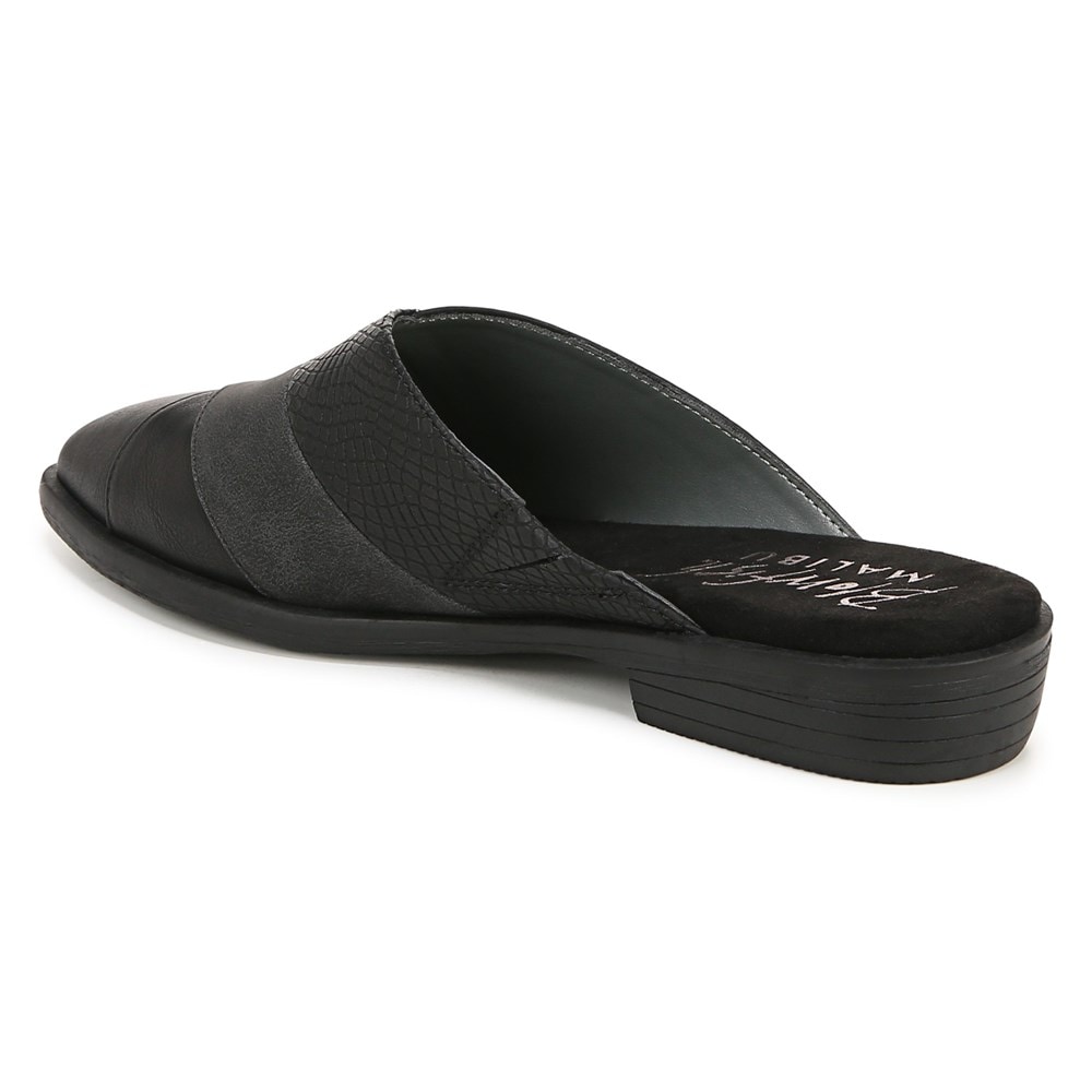 Blowfish Women\'s Hazel Mule - Black Faux Leather