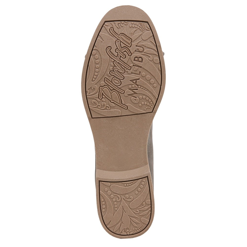 Blowfish Women\'s Emily Ballet Flat - Grey Faux Nubuck