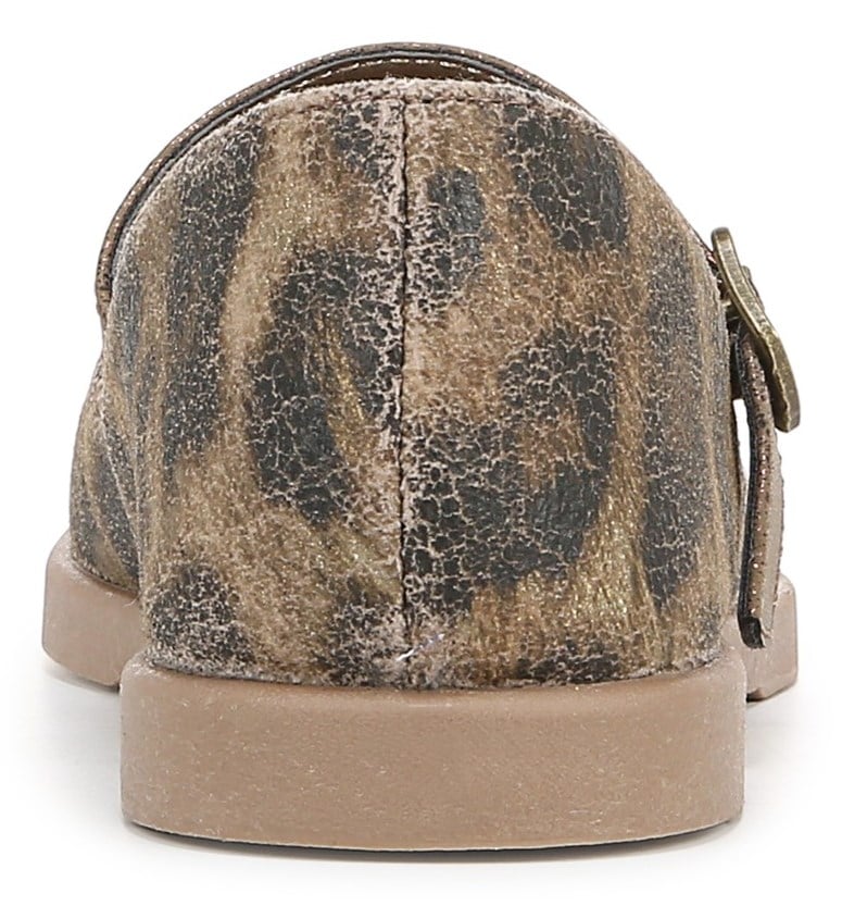 Blowfish Women\'s Empower Mary Jane Flat - Leopard Animal Print
