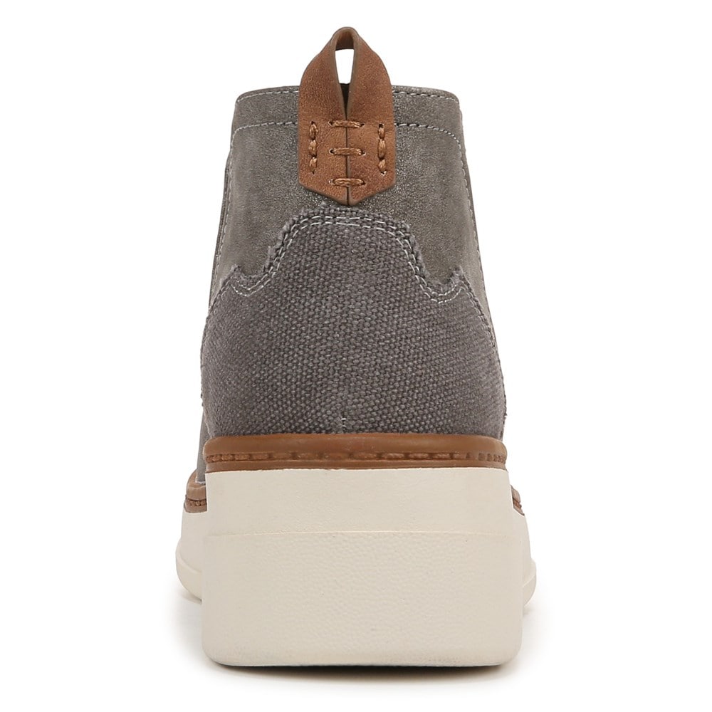 Blowfish Women\'s Charming Wedge Sneaker Boot - Charcoal Faux Leather