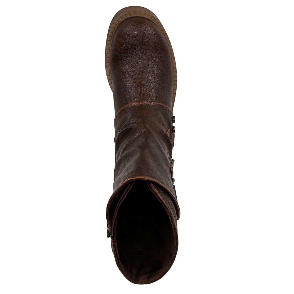 Blowfish Women\'s Venice Cuff Moto Boot - Brown