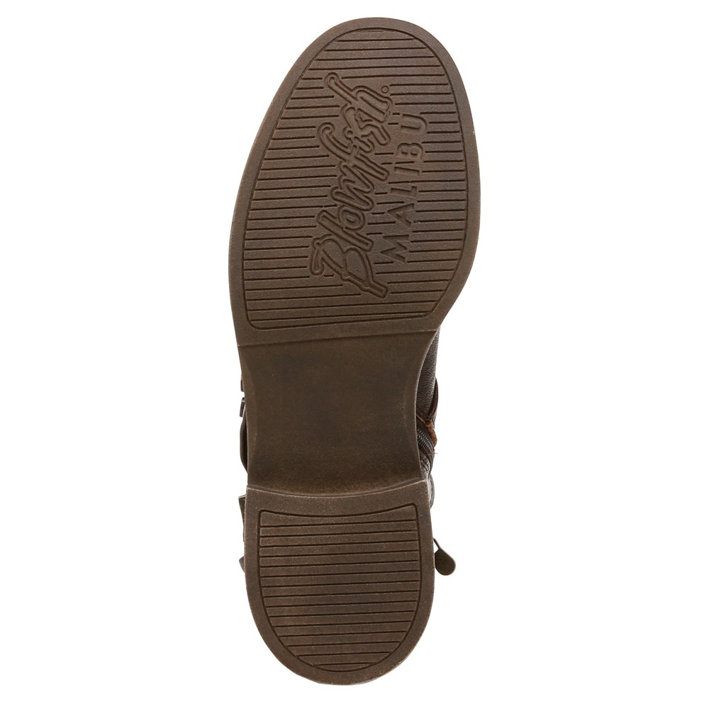 Blowfish Women\'s Venice Cuff Moto Boot - Brown