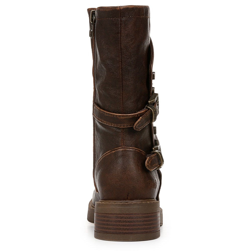 Blowfish Women\'s Venice Cuff Moto Boot - Brown