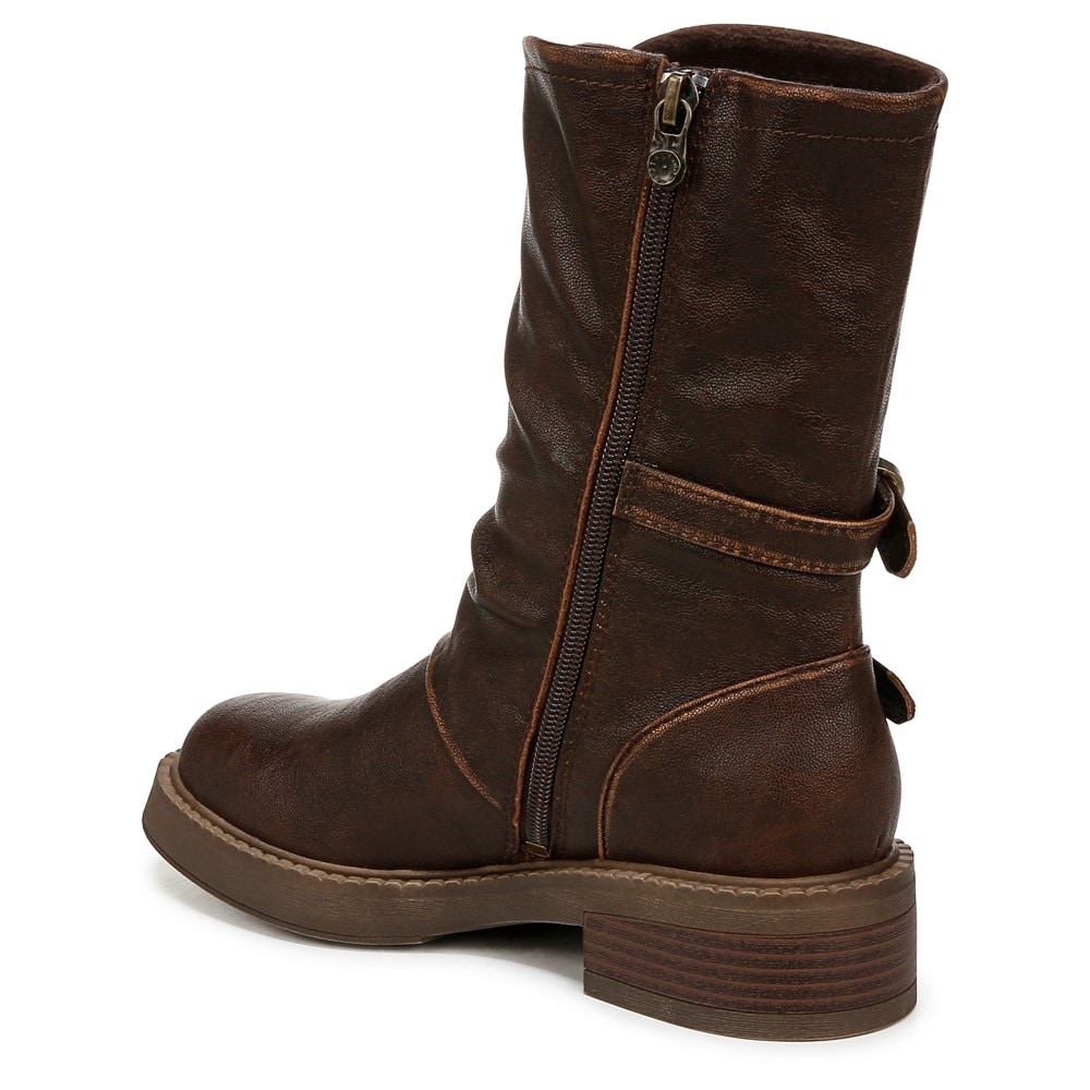Blowfish Women\'s Venice Cuff Moto Boot - Brown