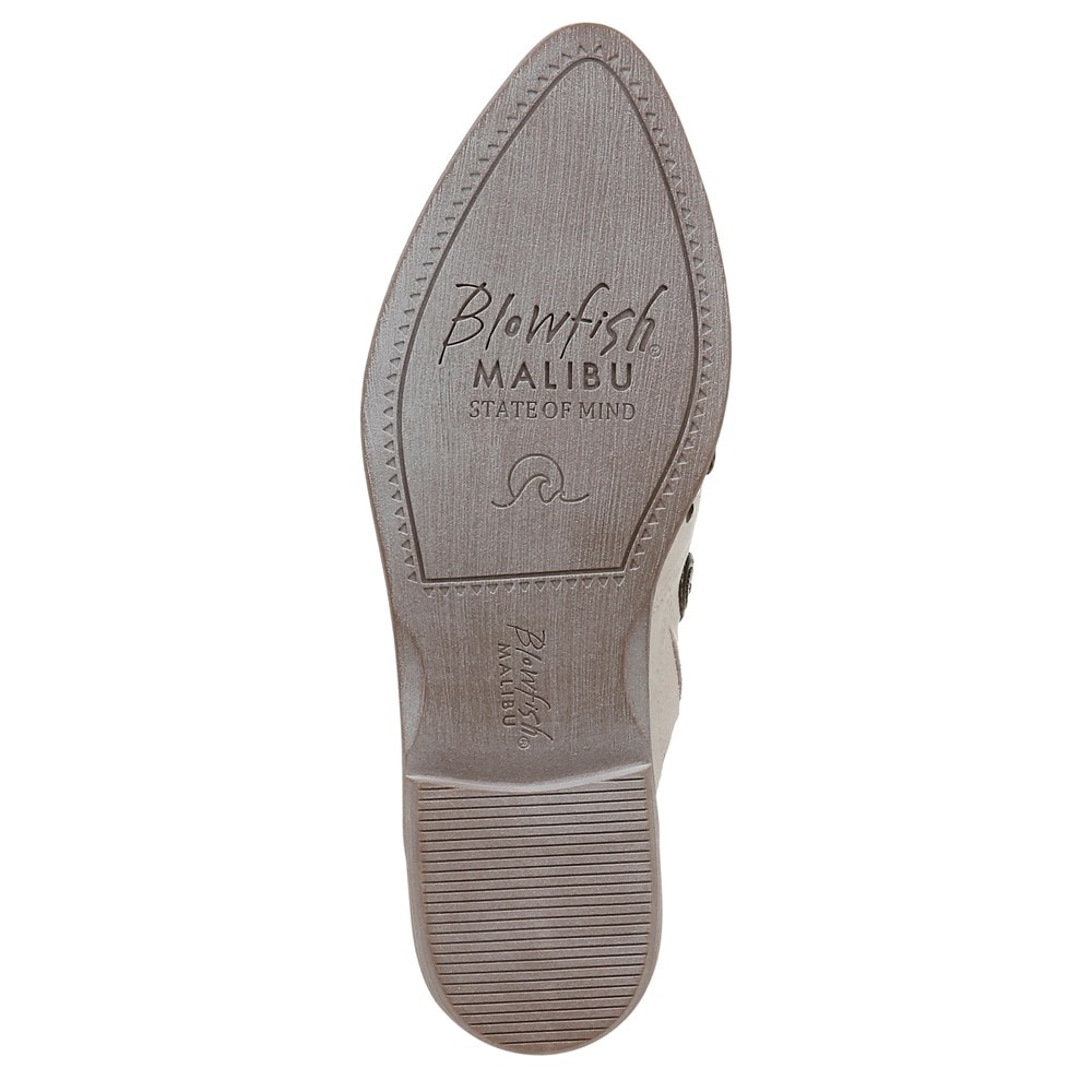 Blowfish Women\'s Hazel2 Mule - Off White Faux Leather