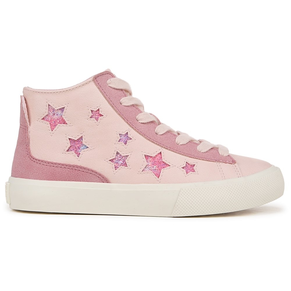 Blowfish Kids\' Vesa-K High Top Sneaker Little/Big Kid - Peach Cream Faux Leather
