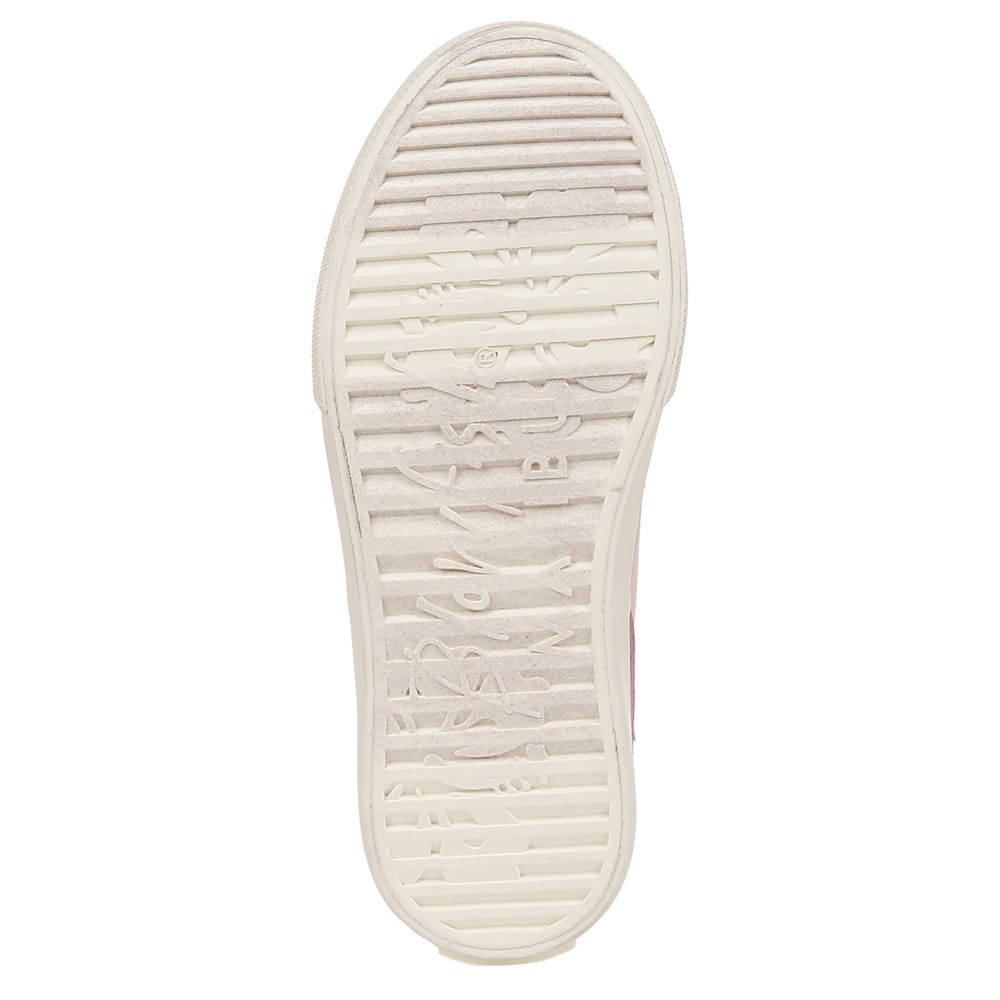 Blowfish Kids\' Vesa-K High Top Sneaker Little/Big Kid - Peach Cream Faux Leather