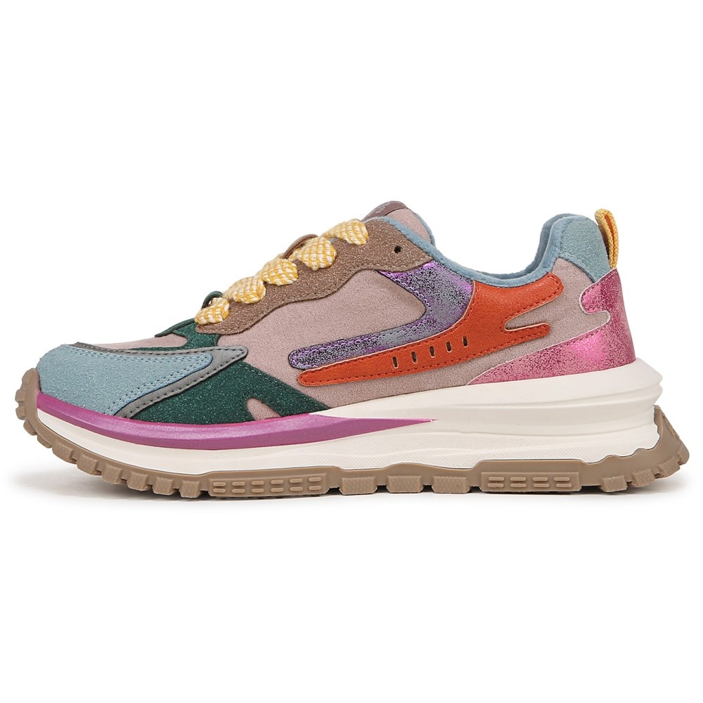Blowfish Kids\' Leo-K Retro Sneaker Little/Big Kid - Mauve Multi Faux Leather
