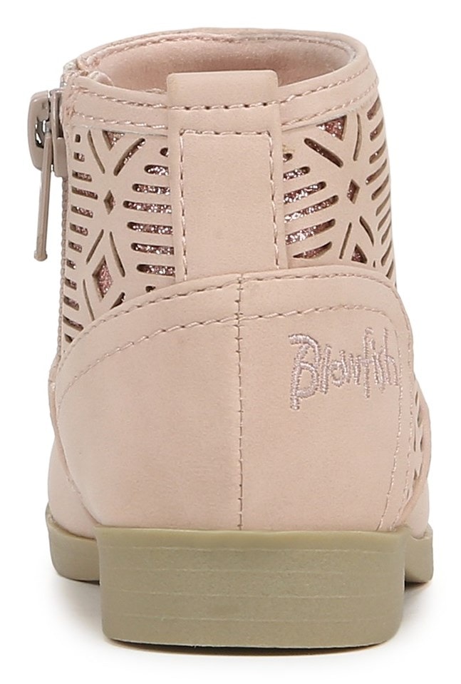 Blowfish Kids\' Sielo-T Ankle Bootie Toddler - Sugar Pink Faux Leather
