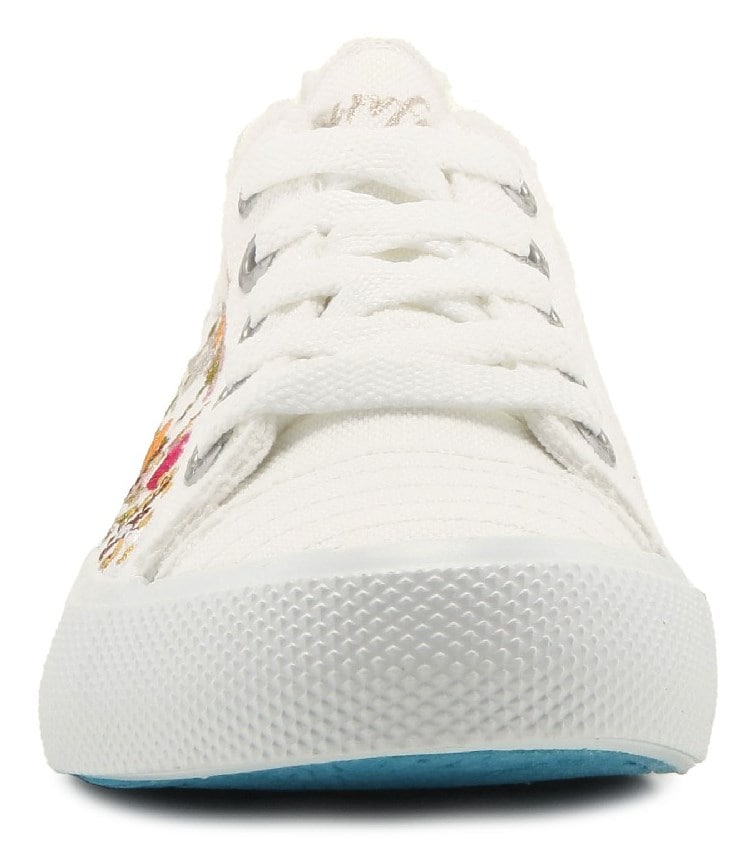 Blowfish Women\'s Vivid Lace Up Sneaker - White Floral