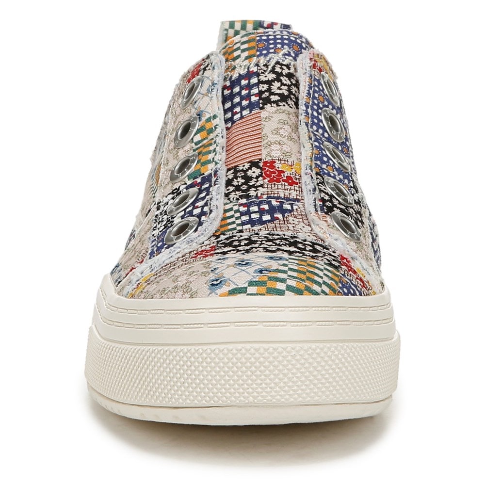 Blowfish Women\'s Super Play Slip On Sneaker - Multi Patchwork