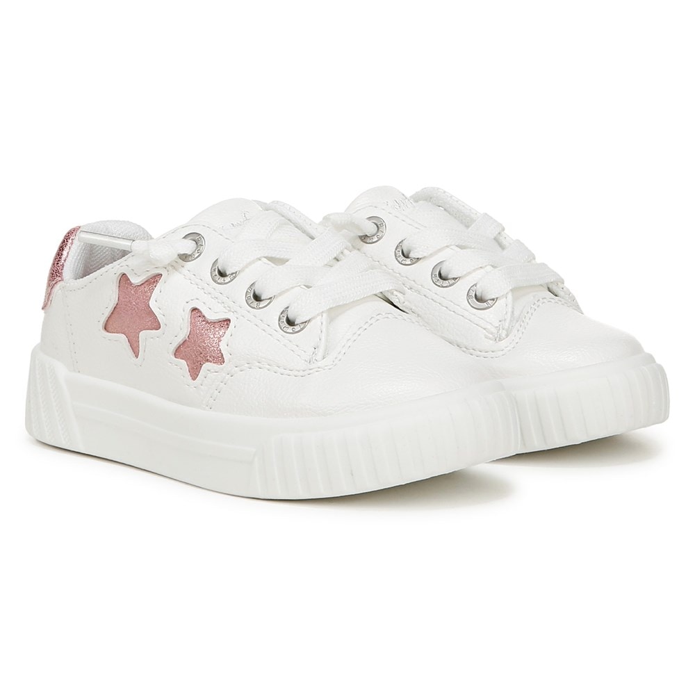 Blowfish Kids' Wander-T Slip On Sneaker Toddler - White Faux Leather