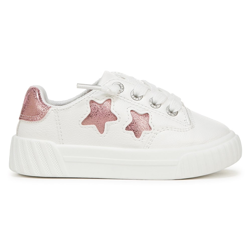 Blowfish Kids\' Wander-T Slip On Sneaker Toddler - White Faux Leather