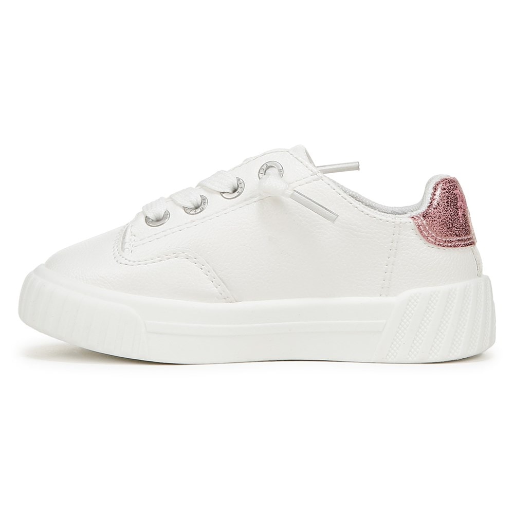Blowfish Kids\' Wander-T Slip On Sneaker Toddler - White Faux Leather