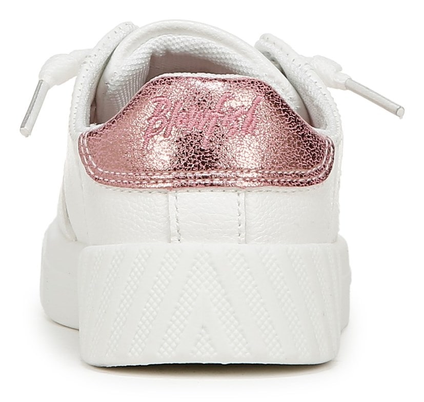 Blowfish Kids\' Wander-T Slip On Sneaker Toddler - White Faux Leather