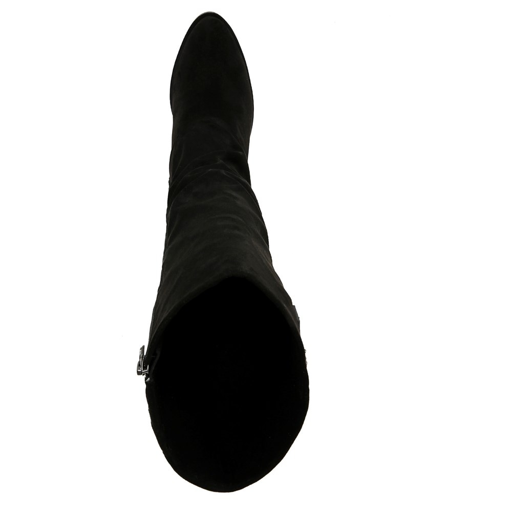 Blowfish Women\'s Carefree Knee High Boot - Black Microfiber