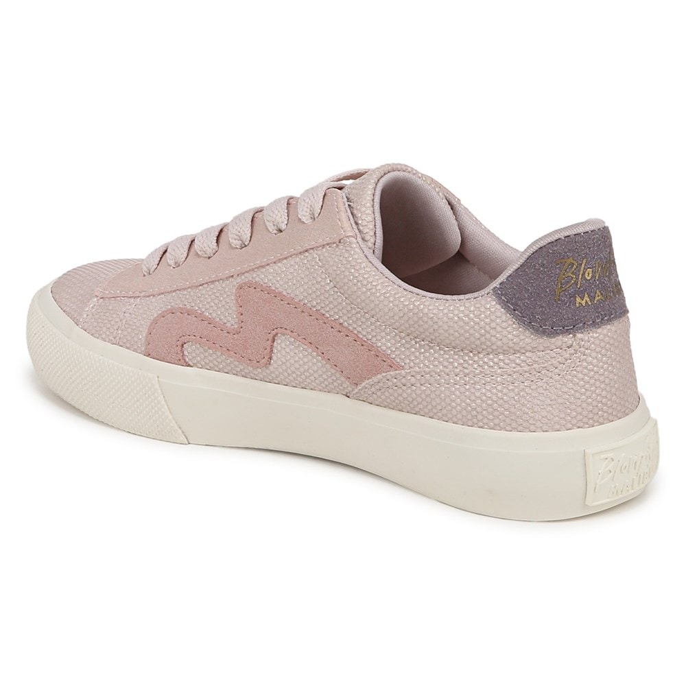 Blowfish Kids\' Vice-K Sneaker Little/Big Kid - Blush/Lavender Faux Leather