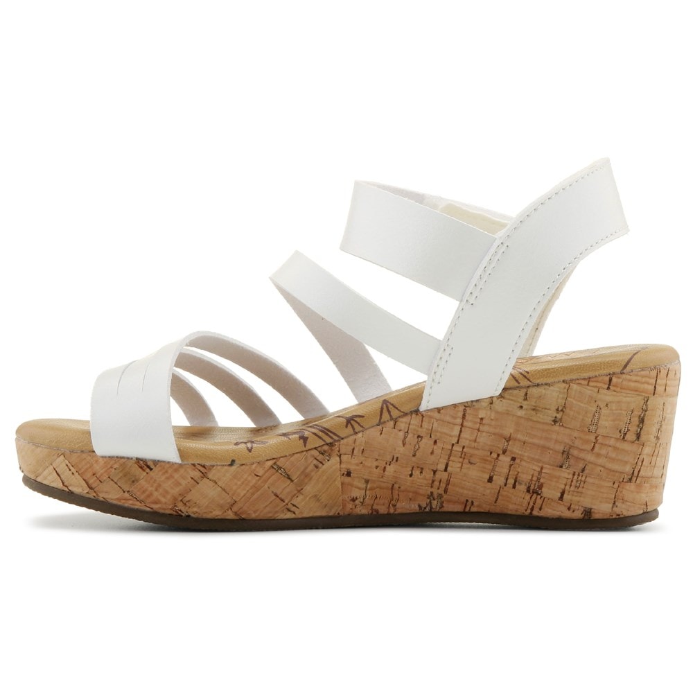 Blowfish Kids\' Leddy Wedge Sandal Little/Big Kid - White