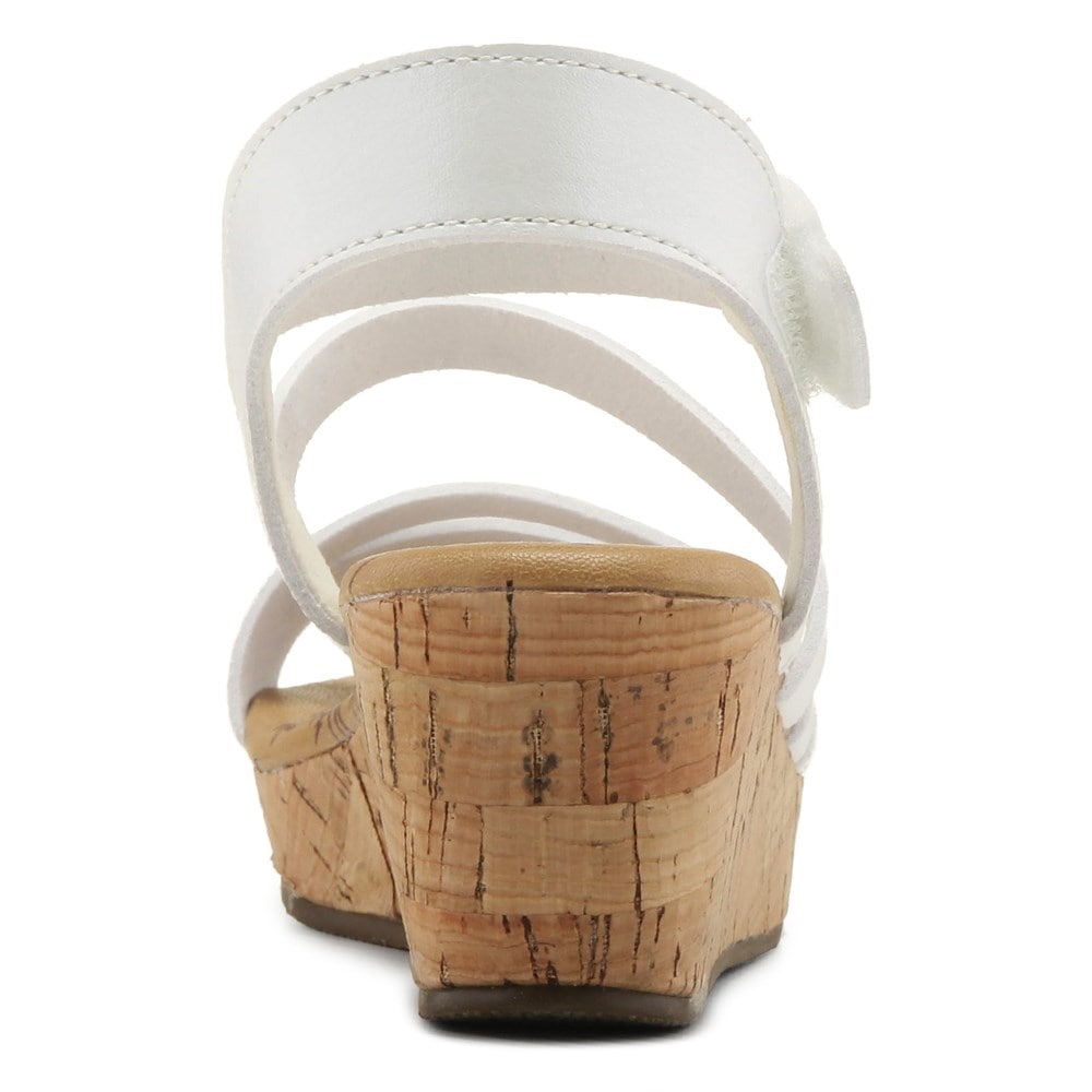 Blowfish Kids\' Leddy Wedge Sandal Little/Big Kid - White