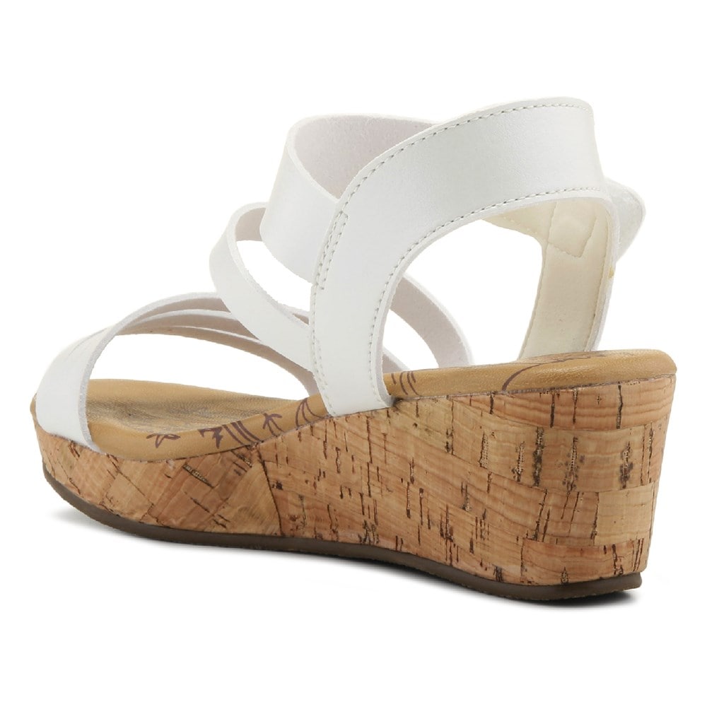 Blowfish Kids\' Leddy Wedge Sandal Little/Big Kid - White
