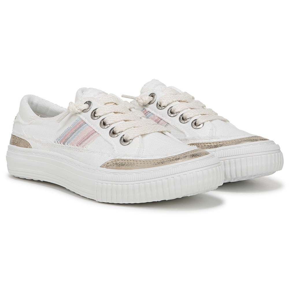 Blowfish Women's Alex Slip On Sneaker - White Linen