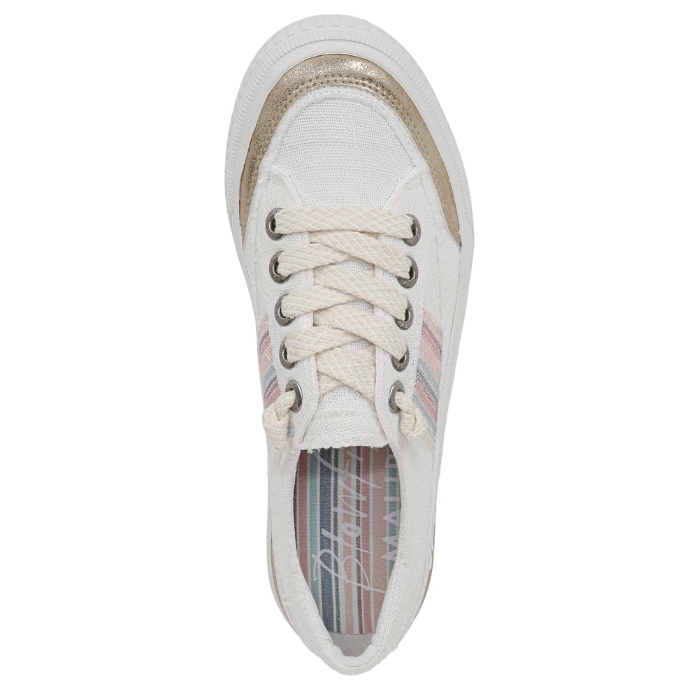 Blowfish Women\'s Alex Slip On Sneaker - White Linen