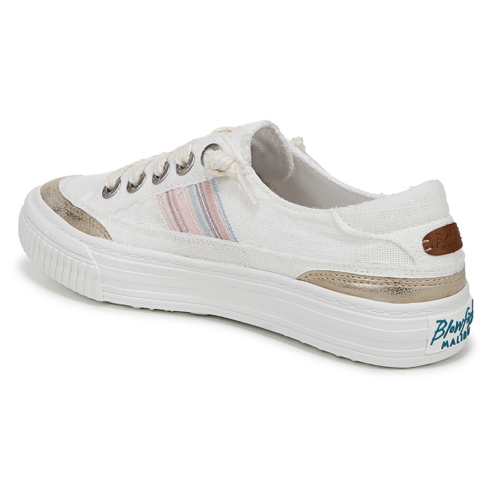 Blowfish Women\'s Alex Slip On Sneaker - White Linen
