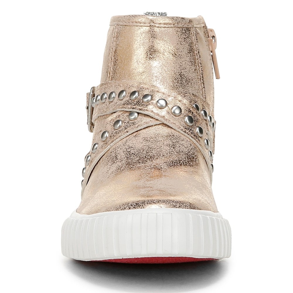 Blowfish Kids\' Wayout-K Sneaker Boot Little/Big Kid - Blush Pink Faux Leather