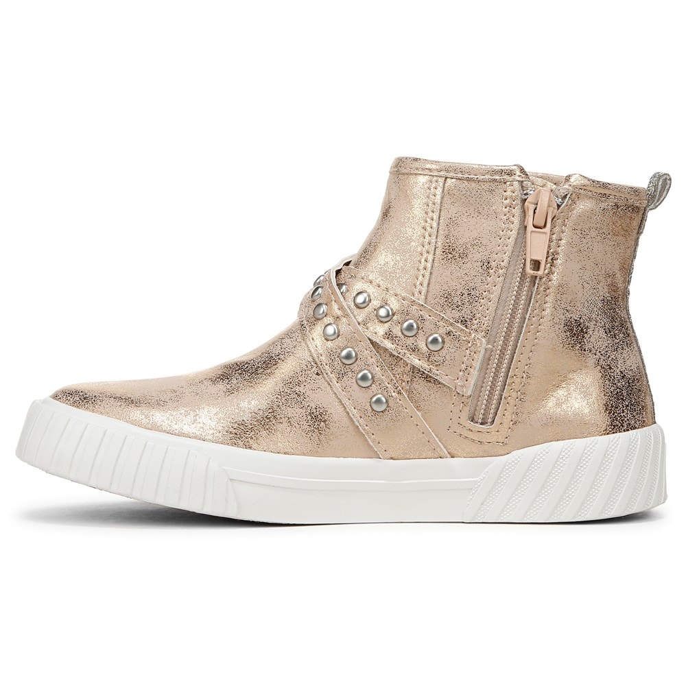 Blowfish Kids\' Wayout-K Sneaker Boot Little/Big Kid - Blush Pink Faux Leather