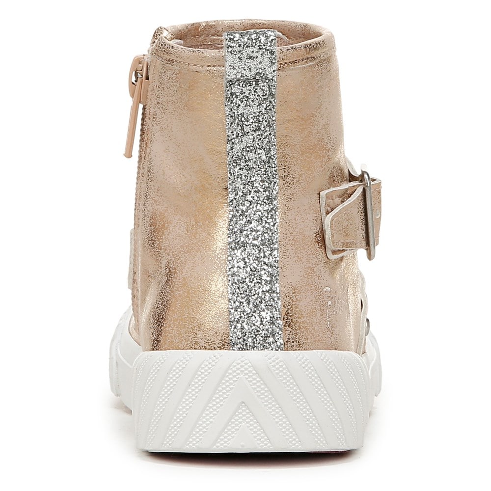 Blowfish Kids\' Wayout-K Sneaker Boot Little/Big Kid - Blush Pink Faux Leather