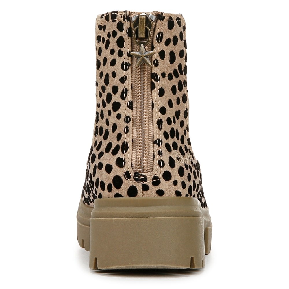 Blowfish Kids\' Chassy-K Chelsea Boot Little/Big Kid - Sand Leopard Fabric