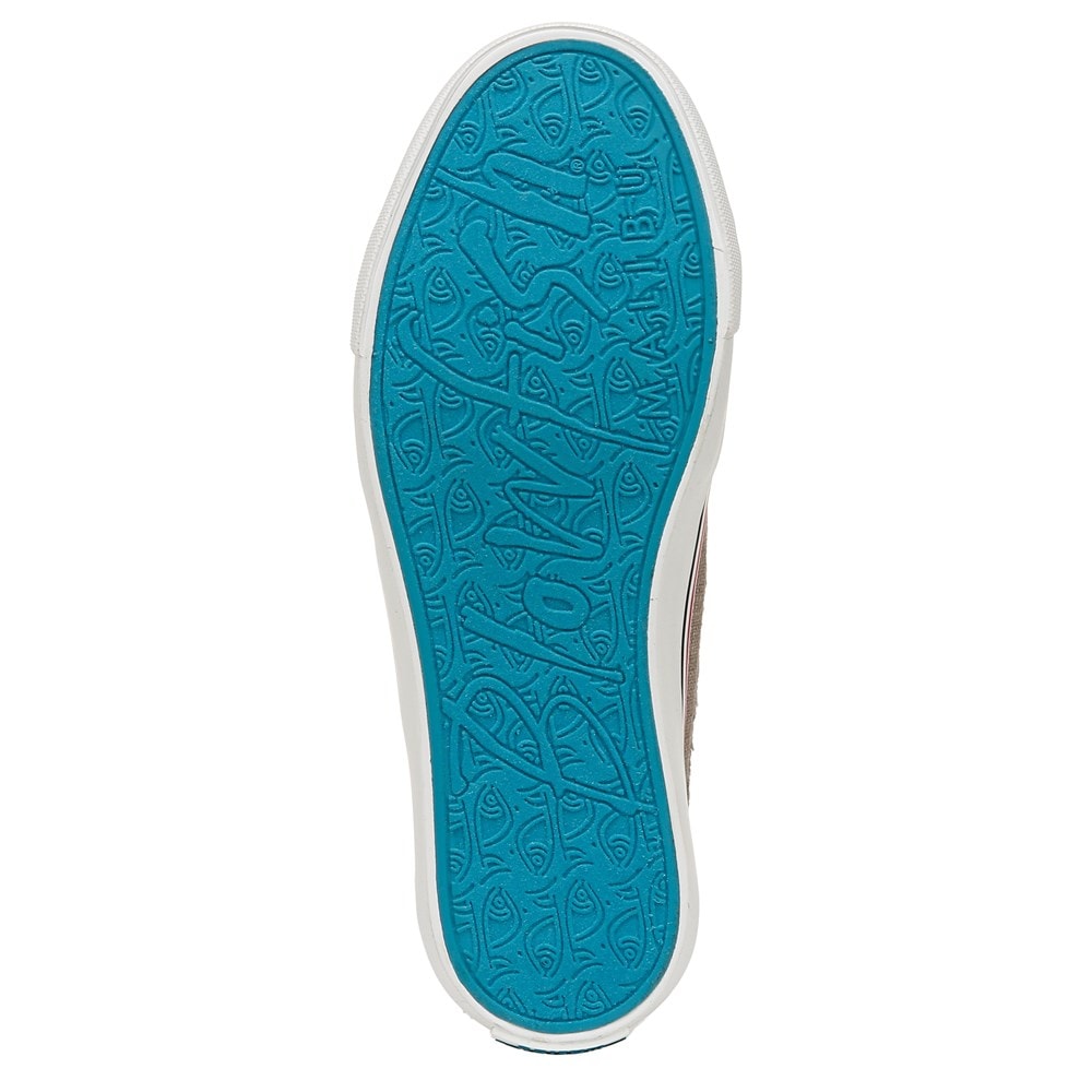 Blowfish Women\'s Play Slip On Sneaker - Steel Grey Linen
