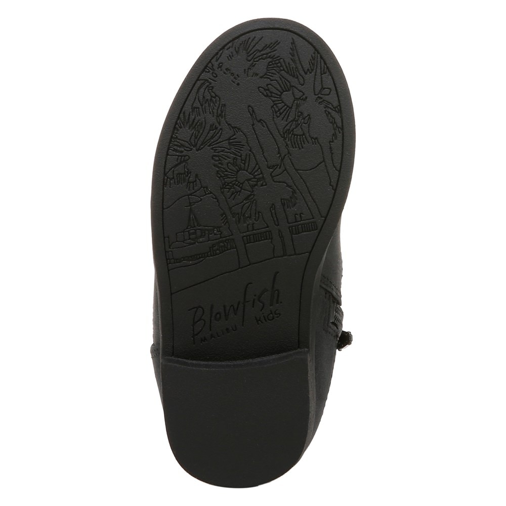 Blowfish Kids\' Sidia-T Bootie Toddler - Black Faux Leather