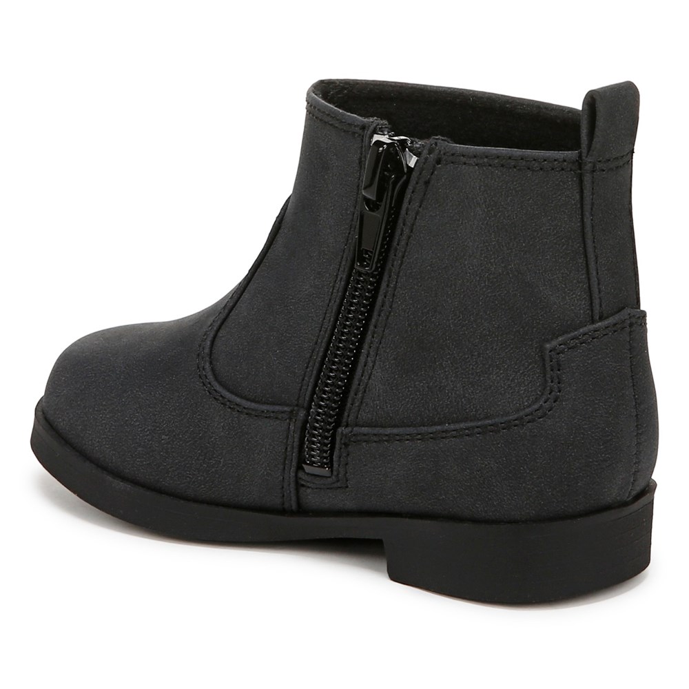 Blowfish Kids\' Sidia-T Bootie Toddler - Black Faux Leather