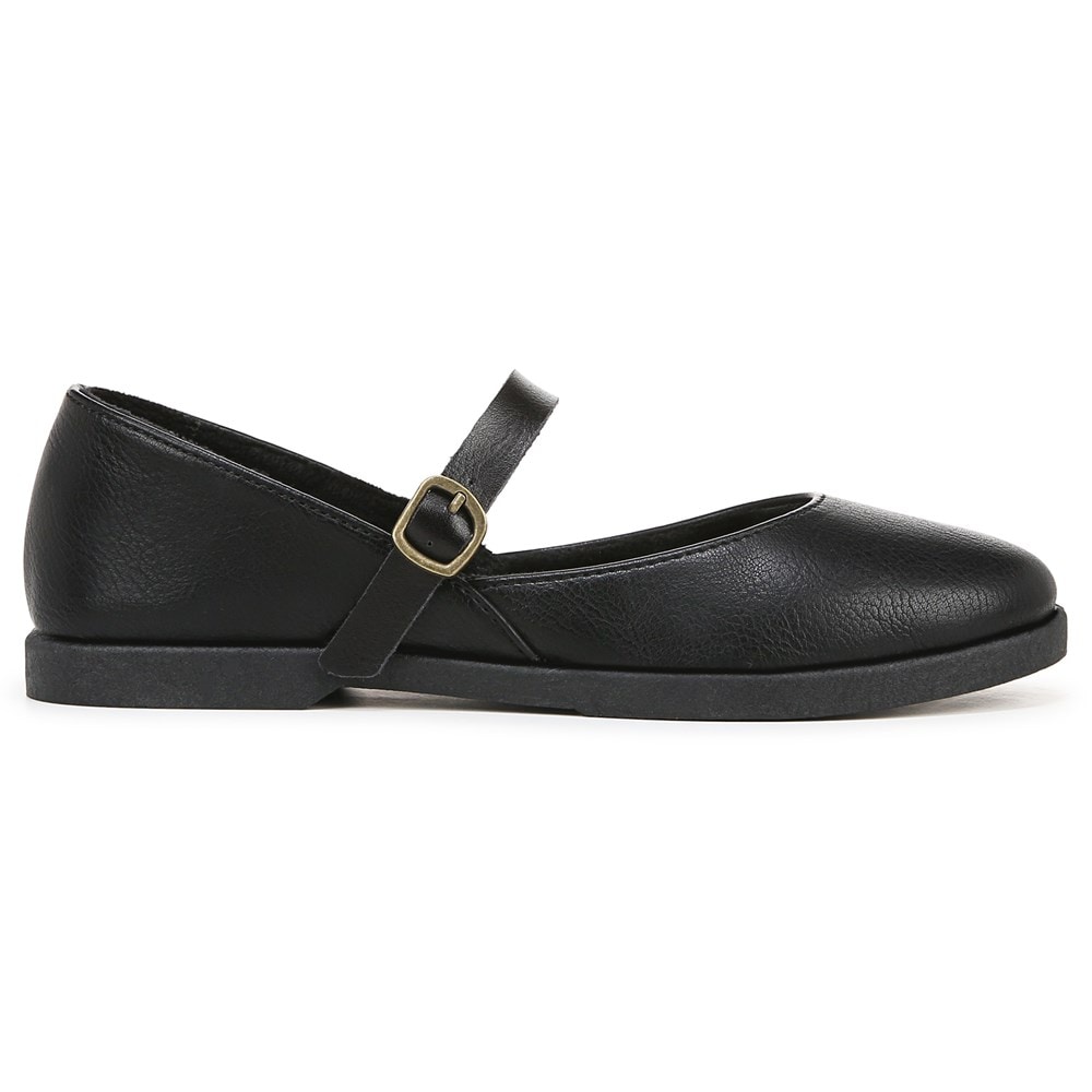 Blowfish Women\'s Empower Mary Jane Flat - Black Faux Leather